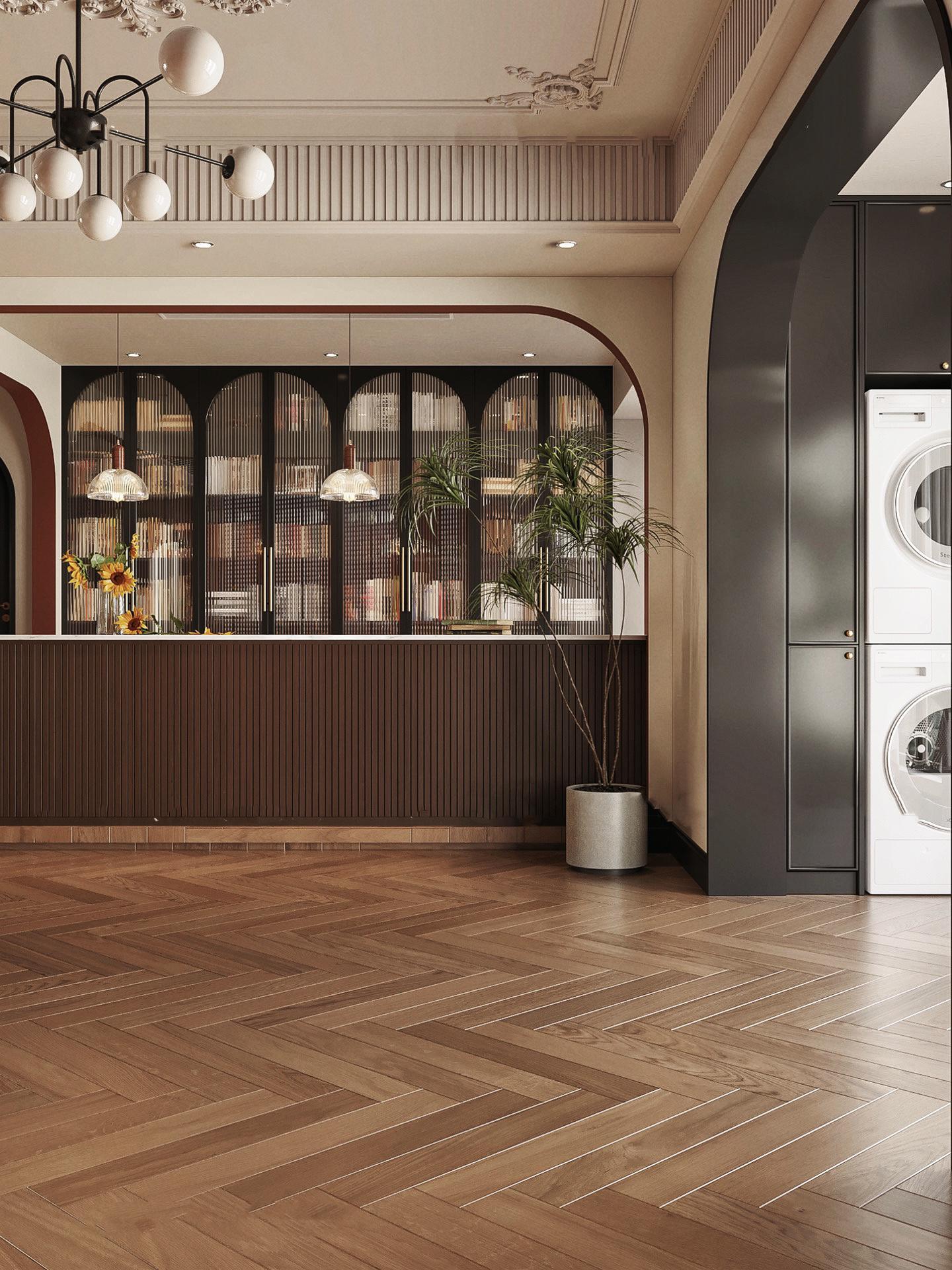 樓梯踏步石材設計與燈光效果搭配(圖2)