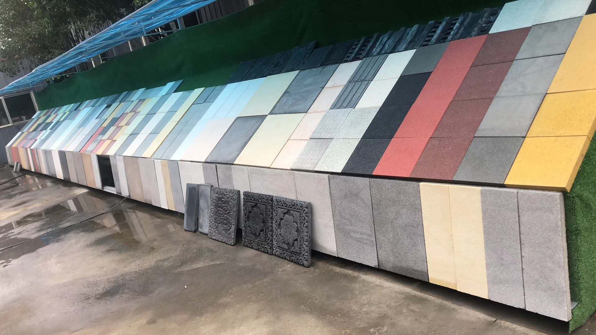 綠色環(huán)保，生態(tài)地鋪石改變城市面貌(圖1)