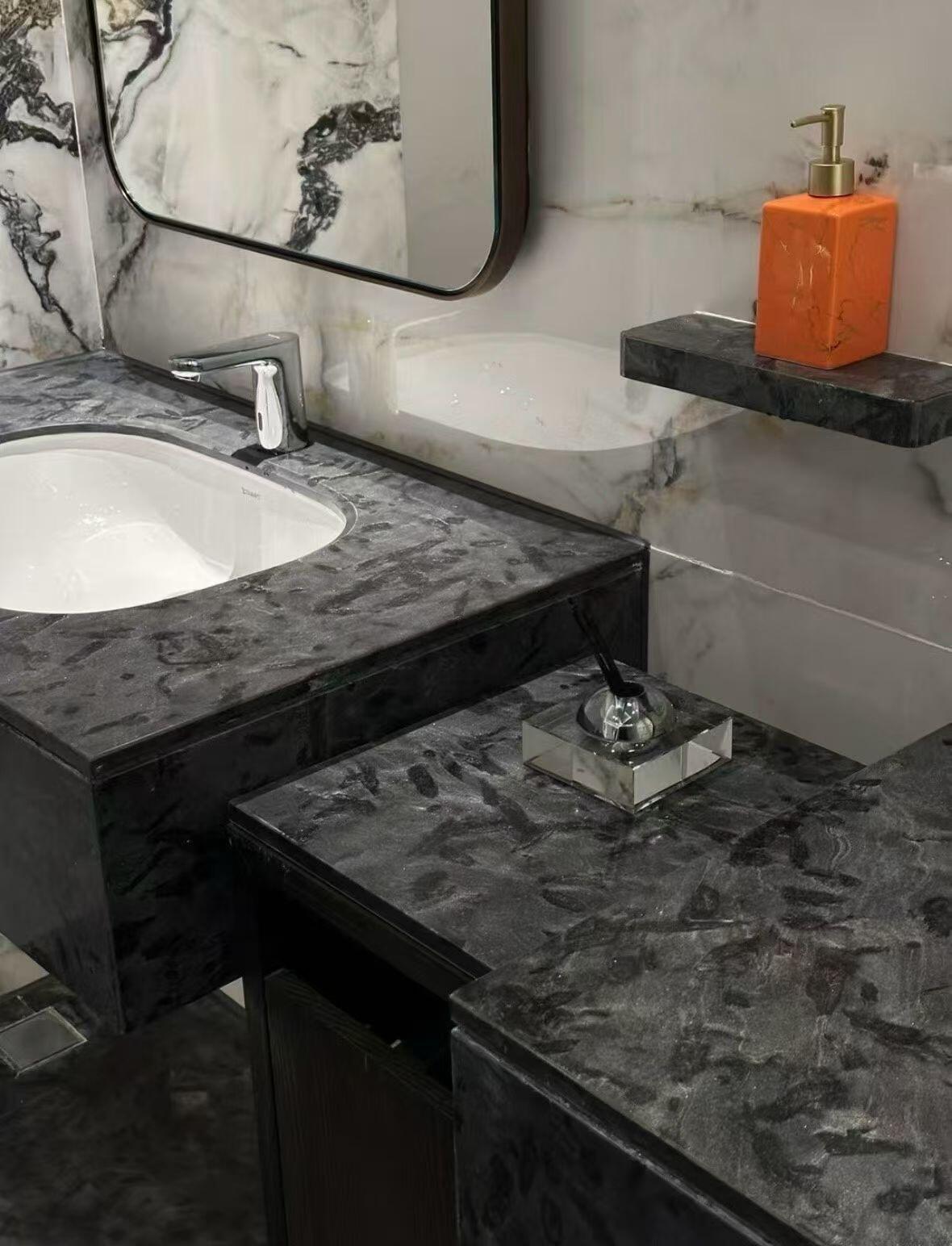 安哥拉黑花崗巖石材加工流程說明