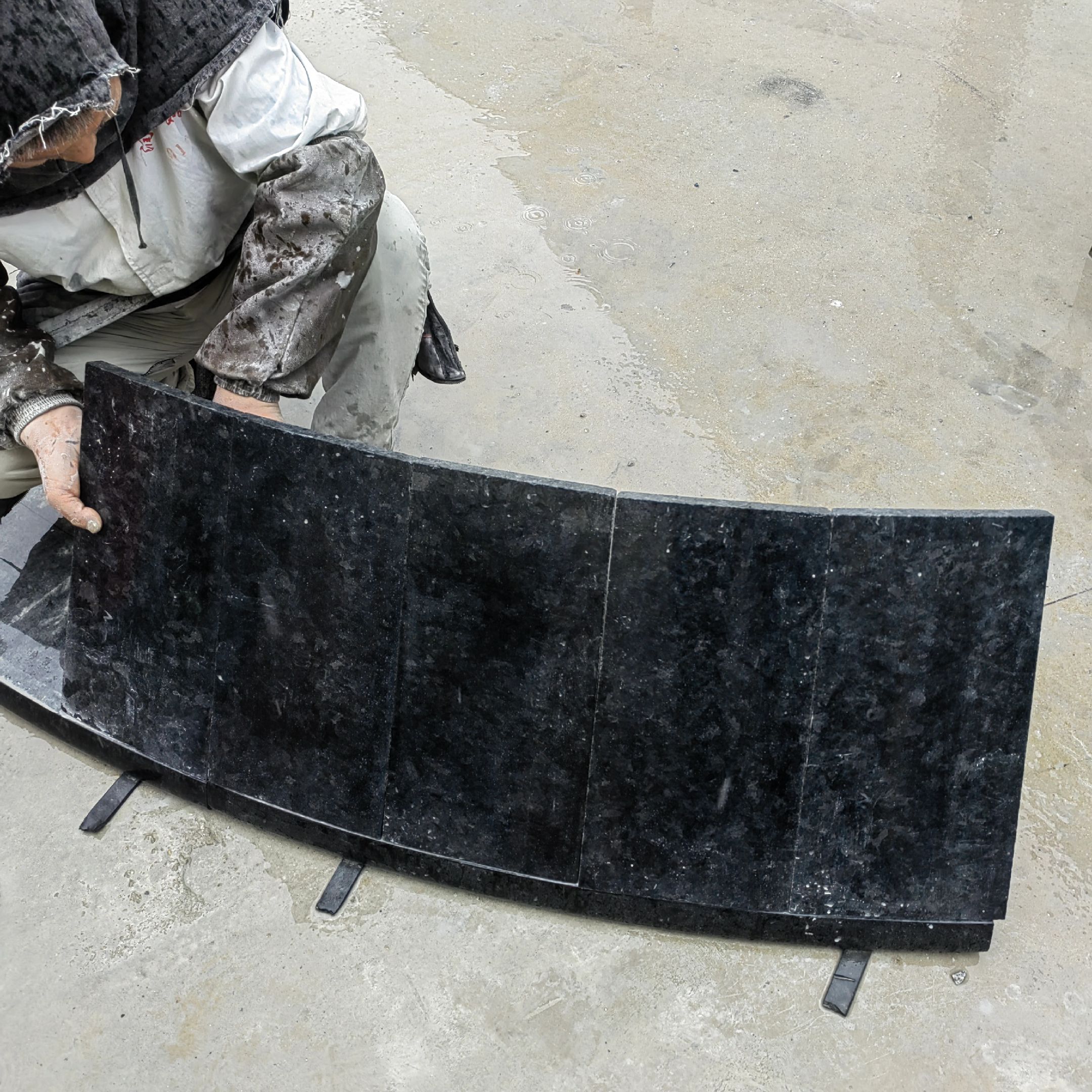 安哥拉黑大理石光面規格板廠家報價每平方米單價(圖5)