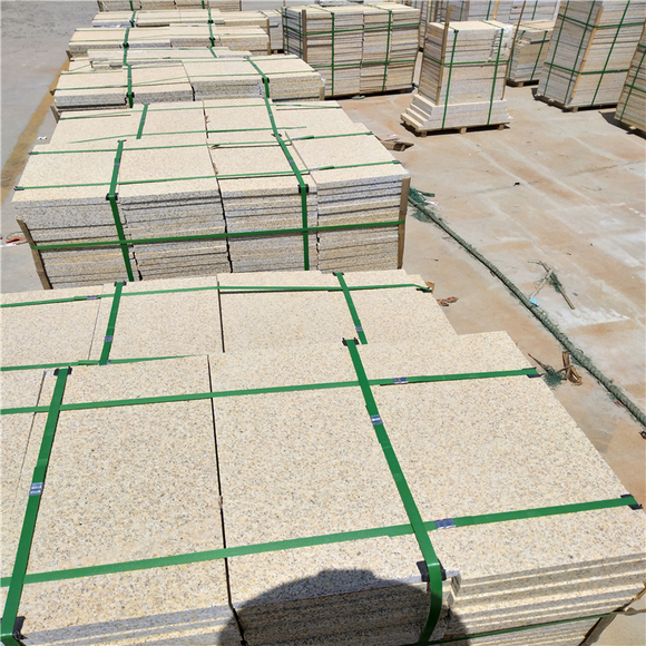 黃金麻石材地鋪外墻干掛“荔枝面、火燒面”材料價格詳解