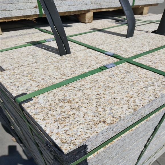 黃金麻地鋪荔枝面及外墻甘谷光面加工