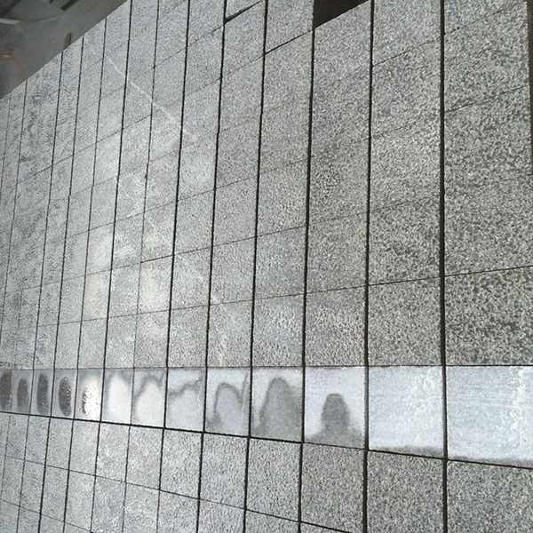 魯灰深灰色大理石地鋪石3公分規格火燒板廠家直發