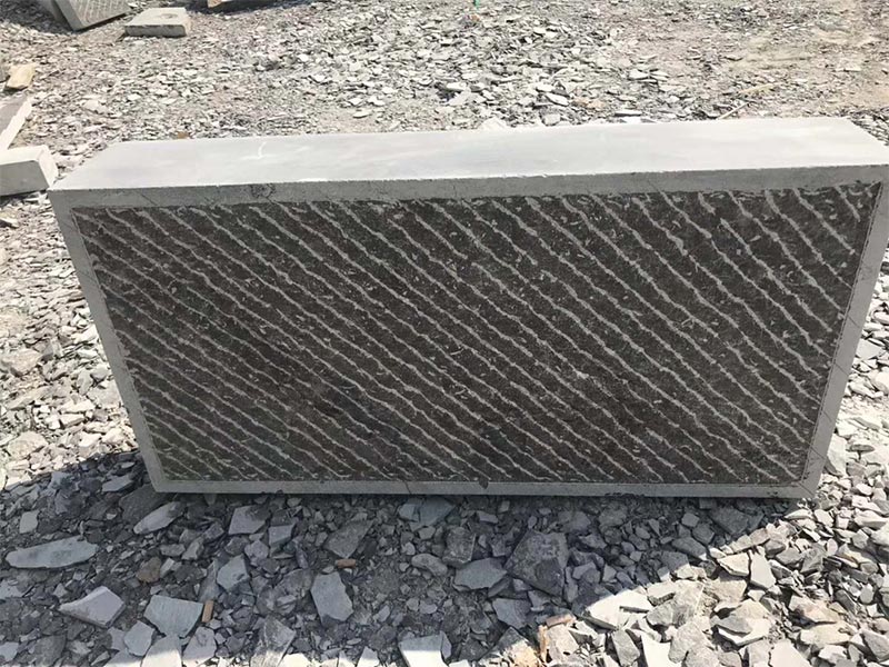 山東嘉祥青石板原產地青石可做門牌石臺階石迎門墻