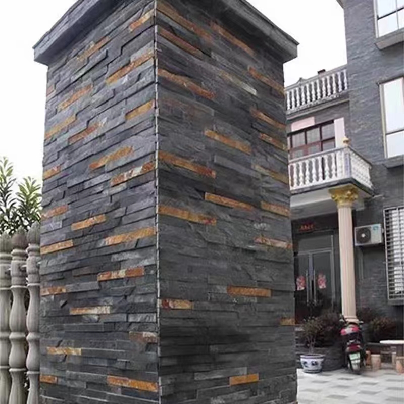 蘑菇石廠家價格對應天然石材紋理與批次色差控制(圖4)