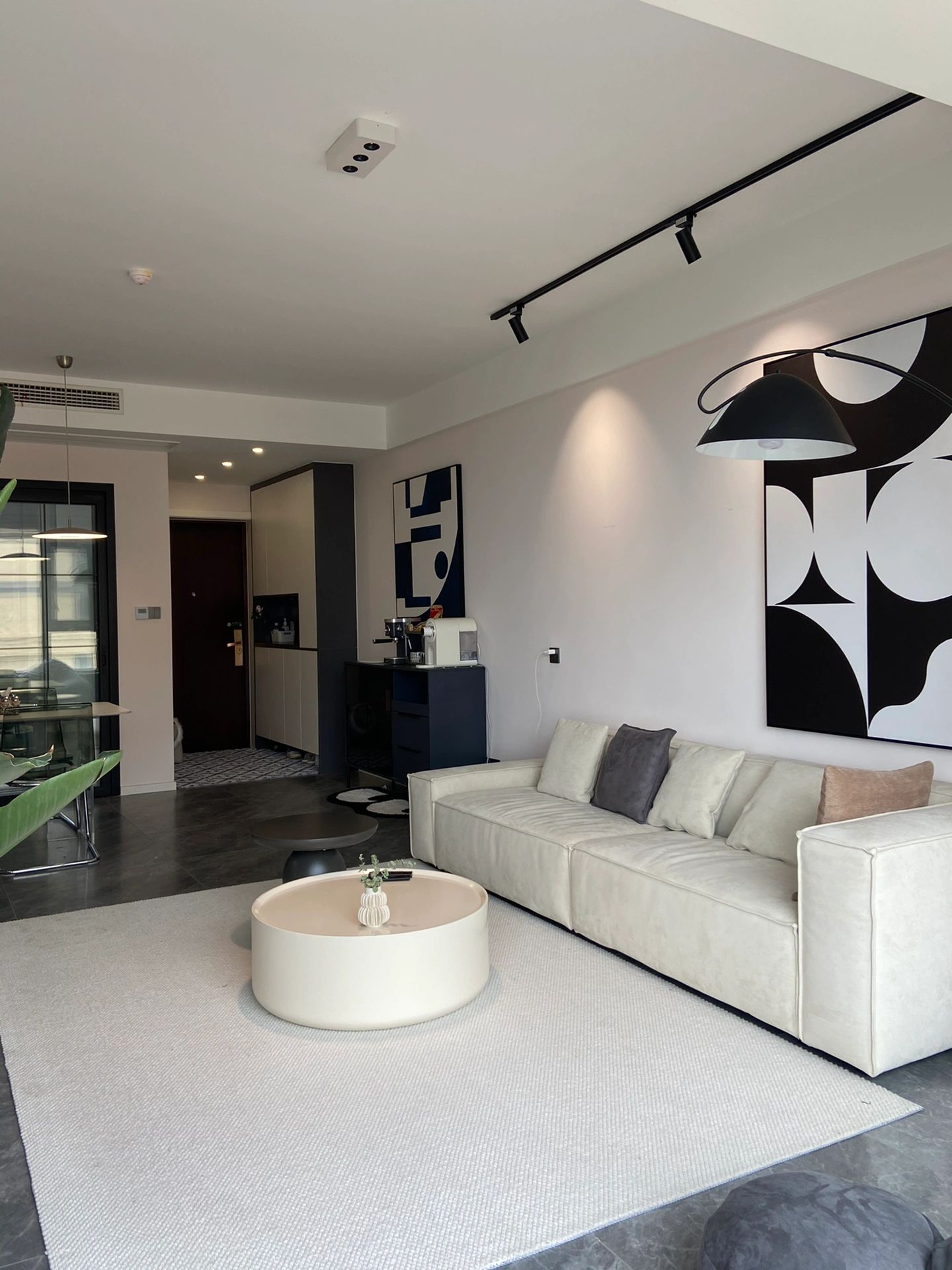 黑色與白色大理石的視覺沖擊享受