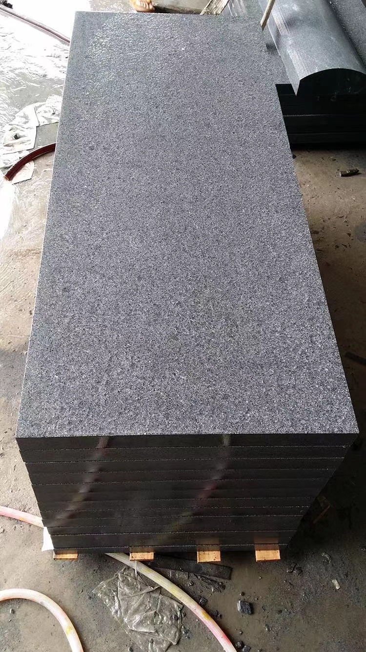 芝麻白光面石材圖片