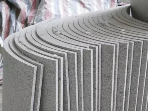 花崗巖臺階火燒板開槽工藝(圖3)