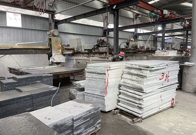 河南靈寶芝麻白的石材廠(圖5)