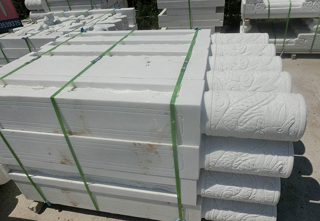 庭院鋪芝麻白效果圖