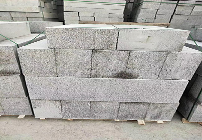 濟寧石材廠芝麻白外墻干掛(圖1)