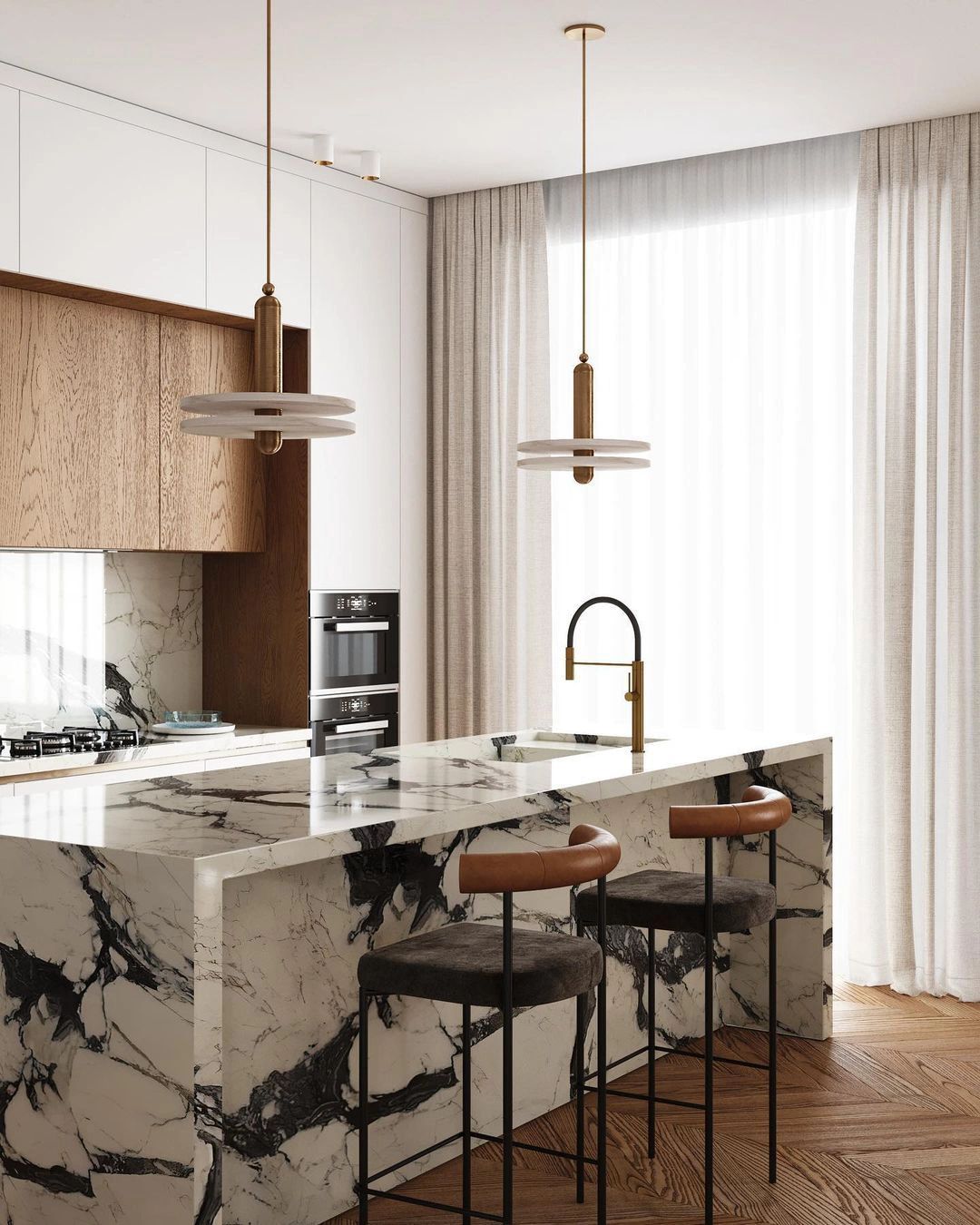 大理石花崗巖吧臺設計(圖2)